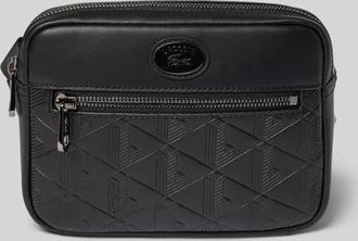 Lacoste Umhängetasche mit Glattleder-Anteil in Black, Größe 1