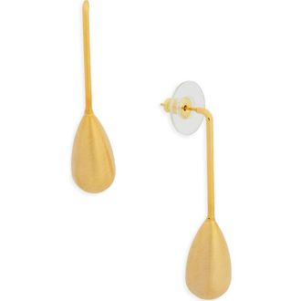 Saachi Bar Teardrop Earrings in Gold at Nordstrom Rack