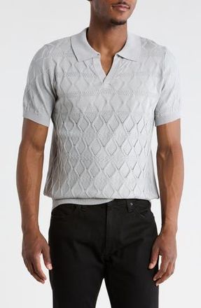 T.R. Premium Slim Fit Polo Sweater in Grey at Nordstrom Rack, Size Xxx-Large
