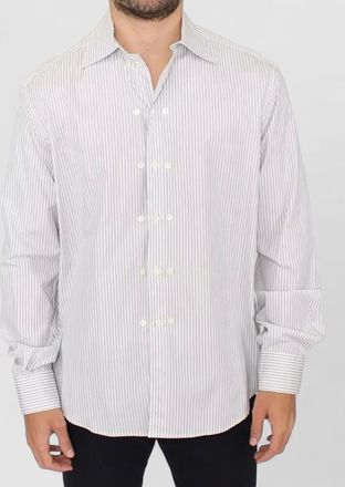 Ermanno Scervino cotton striped regular-fit long-sleeve shirt