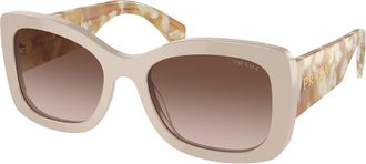 Prada Brown Gradient Butterfly Mens Sunglasses PR A08S 11O6S1 56