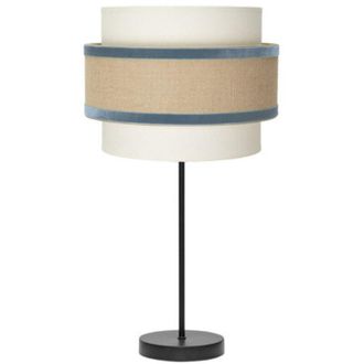 Fabrilamp L&aacute;mpara De Sobremesa Gr. Cornalina 1xe27 Beis/azul 30d