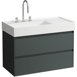 Laufen Lani pour Kartell Meuble sous-lavabo, 2 tiroirs, - Laufen