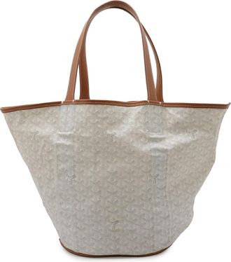 Goyard Belara Tote Bag Coated Canvas Leather