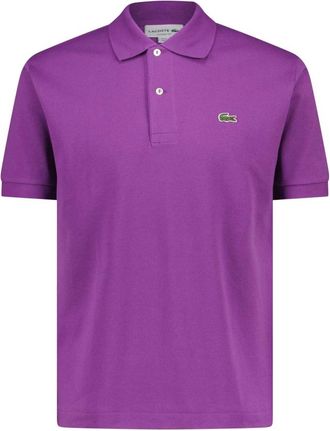 Lacoste Klassiek poloshirt - Heren - Polos - Paars - XS - Katoen - Tops