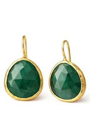 Gabi Rielle Agate Gumdrop Earrings in Gold at Nordstrom Rack