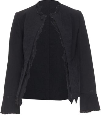 Comme Des Gar&ccedil;ons Comme Des Garcons lace mousseline cropped jacket