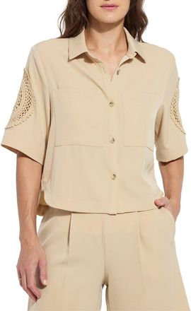 Lyss&eacute; Tyla Crochet Detail Jacket