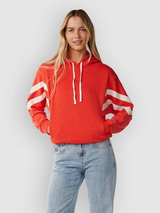Rip Curl Surf Revival Relaxed Sudadera con Capucha rojo