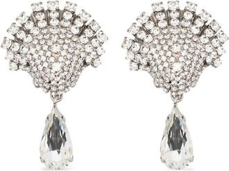 Alessandra Rich Shell Drop Earrings