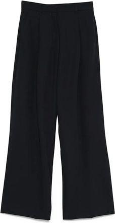 Max Mara Wide Trousers, female, Blue, Size: S Siri Long Trouser