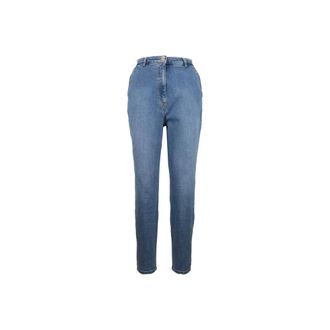 Elisabetta Franchi Zipper Button Jeans