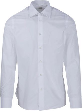 Borriello Bianco Shirt - Heren - Zakelijke Overhemden - Wit - M - Overhemden