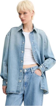 Won Hundred Denim Shirt - Dames - Spijkeroverhemden - Blauw - M - Denim - Overhemden