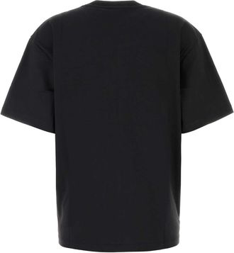 Ganni Cotton T-Shirt - Black