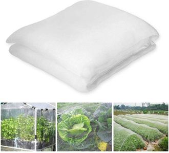 OEM Filet Anti-insectes - 3 X 6 M - Maille Fine En Poly&eacute;thyl&egrave;ne Pe - Pour Jardin Potager Serre - 1 Pi&egrave;ce