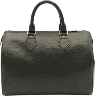 Louis Vuitton Pre-owned Epi Leather Boston Bag - Dames - Vintage Handtas - Zwart - ONE Size - Leer - Vintage