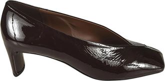 Del Carlo Bruine Platte Pumps - Dames - Pumps - Bruin - 41 EU - Leer - Schoenen