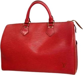 Louis Vuitton Pre-owned Handbags, female, Red, Size: ONE SIZE Pre-owned Vintage Handbag