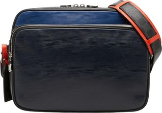Louis Vuitton Blue Oxford Navy Blue Pvc Leather Shoulder Bag (Pre-Owned)