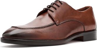 Bruno Magli Paolo Mens Dress Flat Shoes Cognac Calf : EU 43.5 (US Mens 10.5) D - Medium, Leather