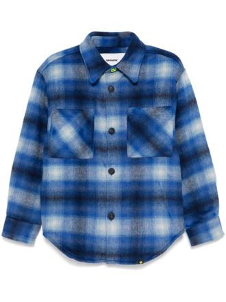 Barrow Geruit shirt - Blauw