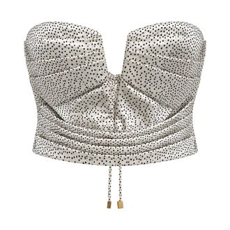 Elisabetta Franchi Donna, Top, Bianco, L, new