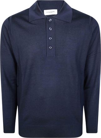 Paolo Pecora Maglia Cardigan - Tops - Hombre - Azul - L