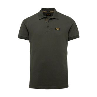 PME Legend Klassiek poloshirt - Heren - Tops - Groen - Maat: XL Katoen