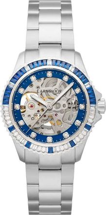 Earnshaw Martineau Blue Dial Ladies Watch ES-8275-22