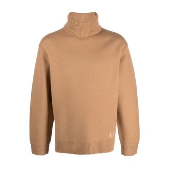 A.P.C. A.p.c., Heren, Truien, Beige, Maat: XL Wol