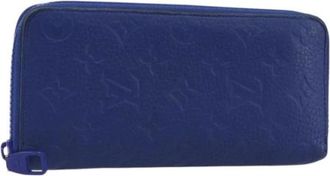 Louis Vuitton Pre-owned Canvas wallets - Dames - Vintage Accessoires - Blauw - ONE Size - Vintage