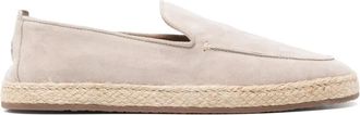 Henderson Baracco suede espadrilles - men - Calf Leather/Calf Suede/Rubber - 40.5 - Neutrals