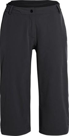 Vaude Tamaro Base Capri Pants Velohose f&uuml;r Damen | schwarz