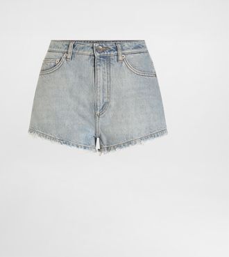 Dolce & Gabbana Denim Shorts - Woman Denim And Jeans Multi-colored 36