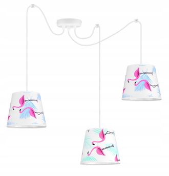 OEM L&aacute;mpara De Techo Infantil Colgante Loft, Pantalla Ara&ntilde;a