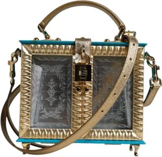 Dolce & Gabbana Pre-owned Fabric shoulder-bags - Dames - Vintage Handtas - Veelkleurig - ONE Size - Leer - Vintage