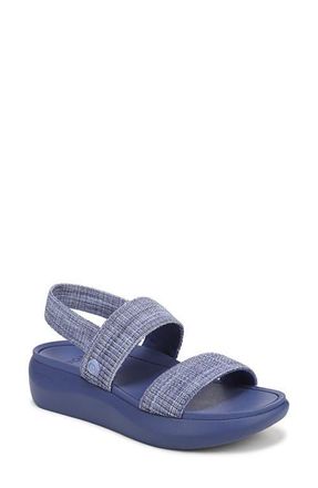 Vionic The Sky Slide Sandal in Marlin Blue at Nordstrom, Size 10