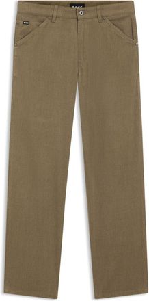 BOSS Jeans in melange cotton denim