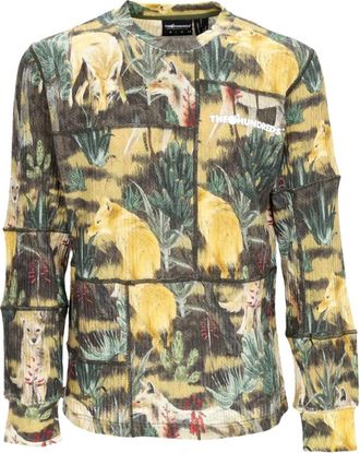The Hundreds Stein Long Sleeve T-Shirt L/s Tee - Heren - Longsleeves - Veelkleurig - XL - Katoen - Tops