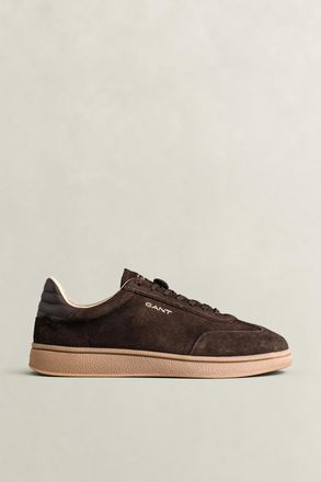 GANT Men Cuzmo Suede Sneakers (42) DARK BROWN