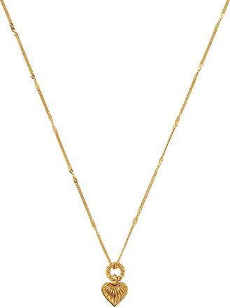 Missoma Collana con pendente a cuore - Oro