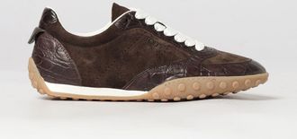 Tod's Sneakers in pelle con stampa cocco e gommini iconici