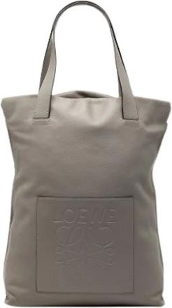 Loewe Pre-owned Tote Bags, female, Gray, Size: ONE SIZE Pre-owned Tote Bag