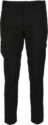 Dondup Chinos voor vrouwen in katoenmix - Dames - Chinos - Zwart - W31 - Katoen - Broeken