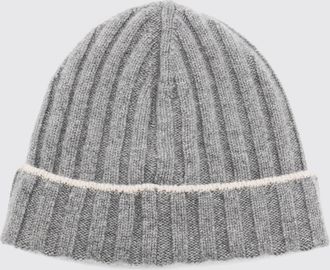 Brunello Cucinelli Ribbed Pure Cashmere Beanie with Cuff
