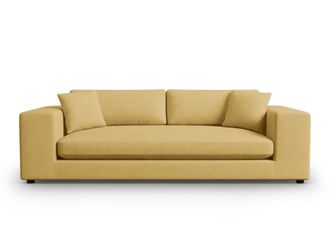 CXL by Christian Lacroix Sof&aacute; 4 plazas de tejido estructural amarillo