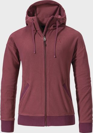 Sch&ouml;ffel Fleecejacke SCH&Ouml;FFEL Urban Fleece Jk Style Leveche WMS, Damen, Gr. 46, pink (3825, pink), Oberstoff : 100% Polyester Futter : 100% Polyester, relaxed 