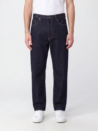Emporio Armani Wide-Leg Cotton Denim Jeans