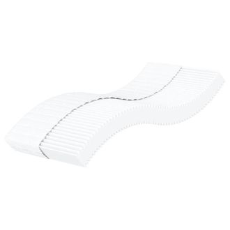 vidaXL Colch&oacute;n De Espuma Dureza H2 H3 Blanco 90x210 Cm Vidaxl